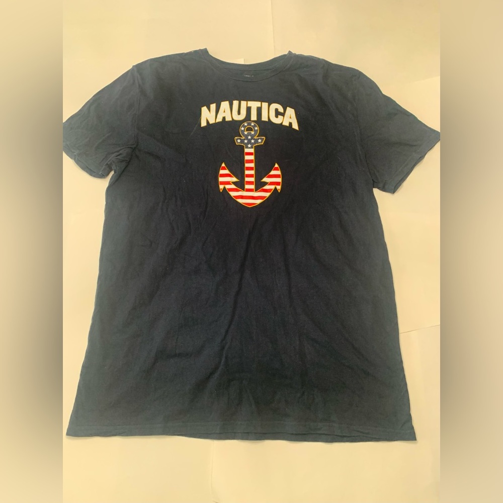 Nautical T shirt Navy Blue Men’s Size XXL